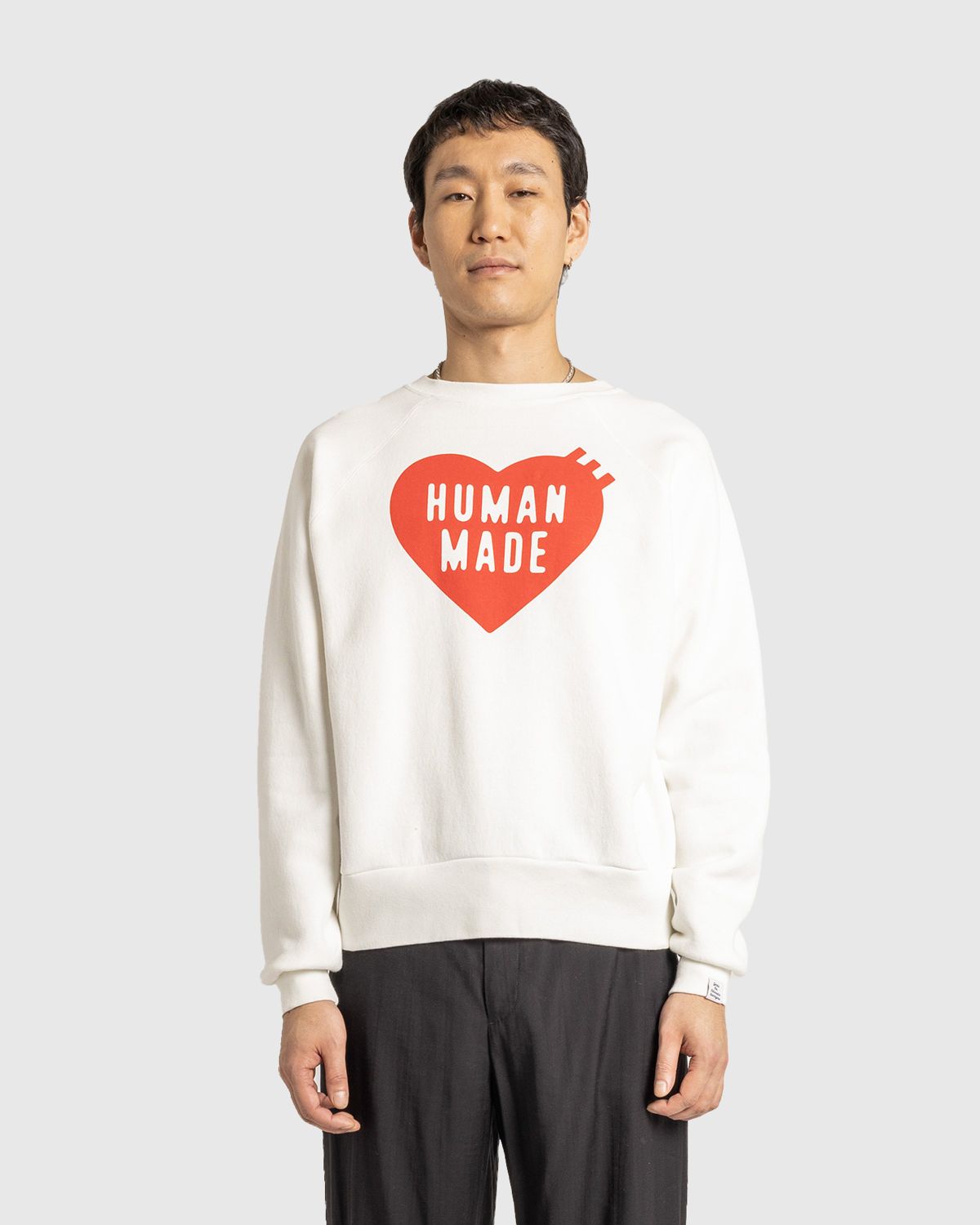 Human Made – Logo Sweatshirt White